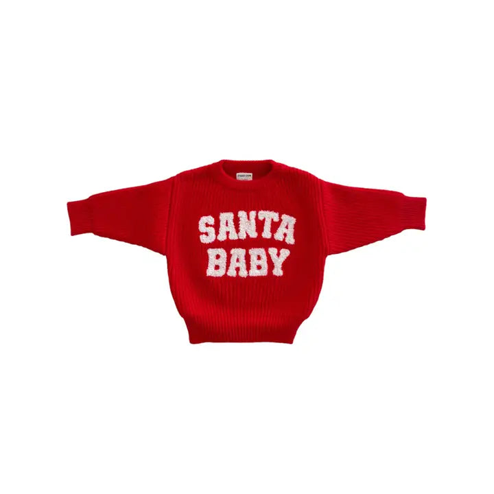 Knit Sweater, Santa Baby