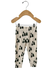 Green Trees Organic Waffle 2-Piece Set - Forest