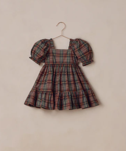 Louella Dress | Winter Tartan