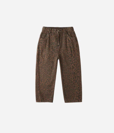 Barrel Pant || Leopard