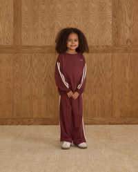 Track Pant || Burgundy