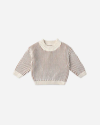 Relaxed Knit Sweater || Gold