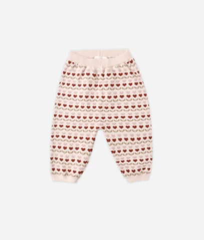 Knit Pant || Ruby Hearts