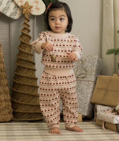 Knit Pant || Ruby Hearts