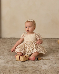 Margot Romper | Embroidered Daisy