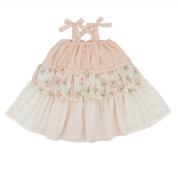 Amber Dress in Pink Rose