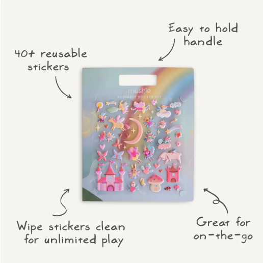 Reusable Fairies Sticker Set