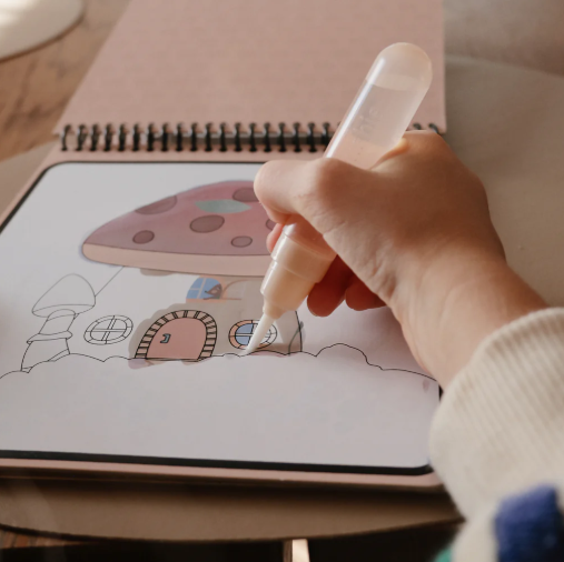 Fairies Reusable Water Color Pad