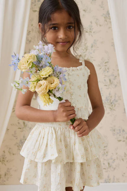 Organic Cotton Cosette Skirt - Justine Parchment