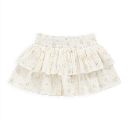 Organic Cotton Cosette Skirt - Justine Parchment