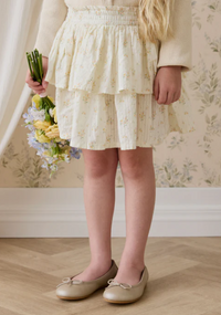 Organic Cotton Cosette Skirt - Justine Parchment