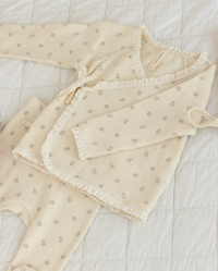 Take Home Set Mauve Ditsy - Newborn