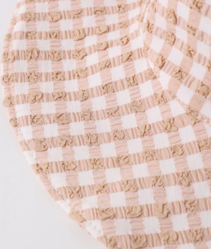 Swim Hat Melon Check