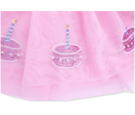 Birthday Tutu Skirt with Bike Shorts