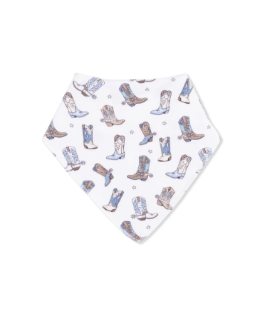 Cowboy Boots Bandana Bib