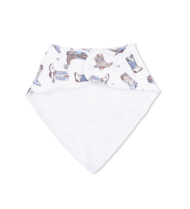 Cowboy Boots Bandana Bib