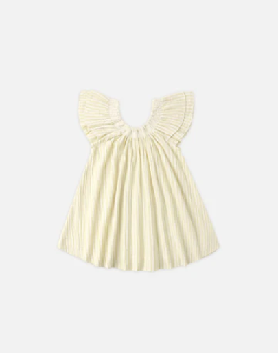 Lucia Dress Citron Stripe