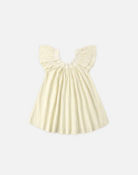 Lucia Dress Citron Stripe