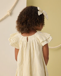 Lucia Dress Citron Stripe