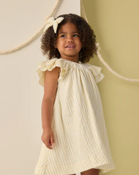 Lucia Dress Citron Stripe