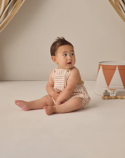 Hayes Romper Vintage Stripe