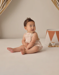 Hayes Romper Vintage Stripe