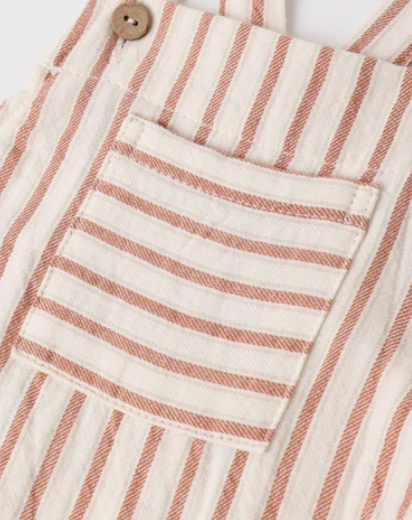 Hayes Romper Vintage Stripe