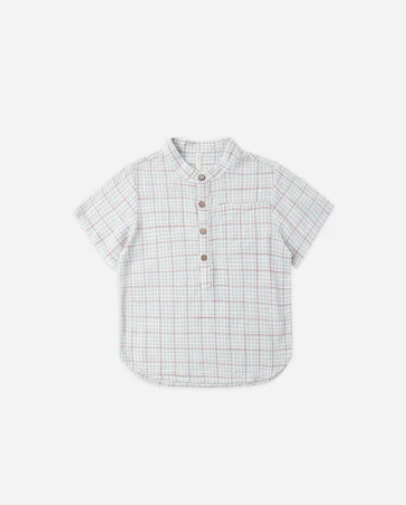 Mason Shirt Light Blue Plaid