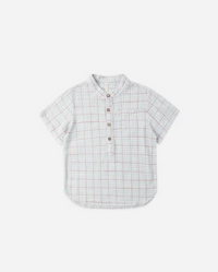 Mason Shirt Light Blue Plaid