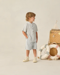 Mason Shirt Light Blue Plaid