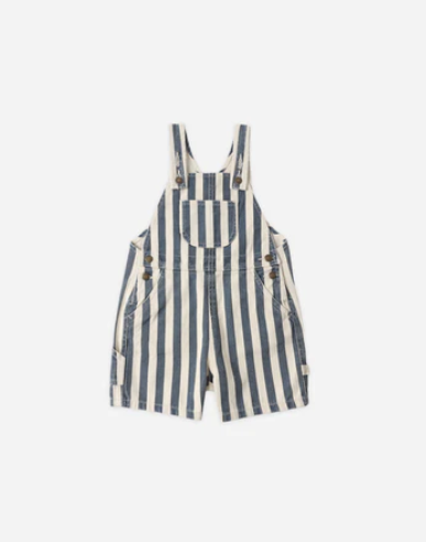 Denim Shortall Navy Stripe