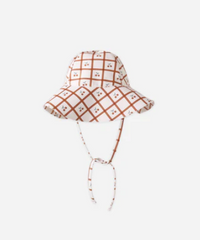 Floppy Swim Hat Cherry Check