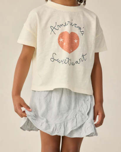 Boxy Tee Americas Sweetheart