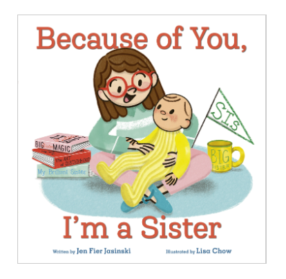 Because of You, I'm a Sister Hardcover Book
