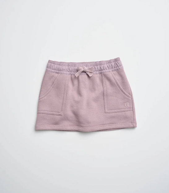 Stitch Pocket Skort - Dusty Purple