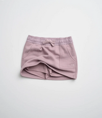 Stitch Pocket Skort - Dusty Purple