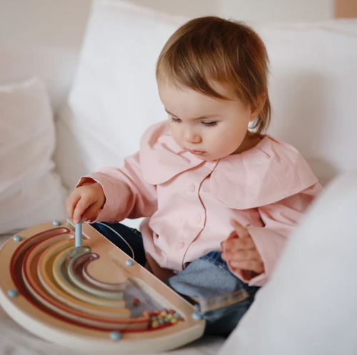 Wooden Magnetic Rainbow Maze