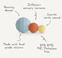 Nesting Spheres Sensory Toy