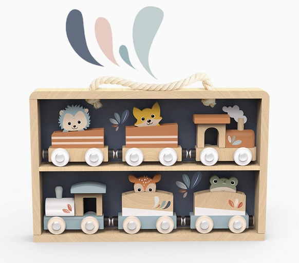 Train Set Display Case