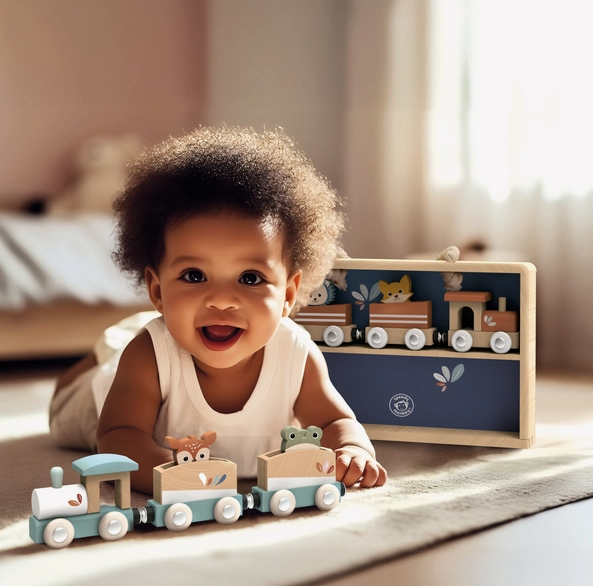 Train Set Display Case