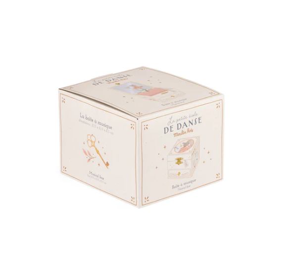 Musical Jewelry box "The Little School Of Dance" - Musical Toy -Moulin Roty