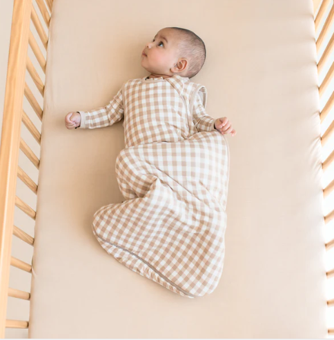 Sleep Bag in Gingham Bisque 1.0 - Medium