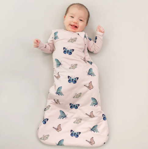 Sleep Bag in Blush Butterfly 1.0 - Medium