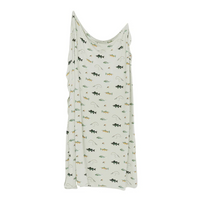 Swaddle Blanket in Fishing