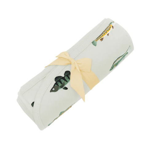 Swaddle Blanket in Fishing