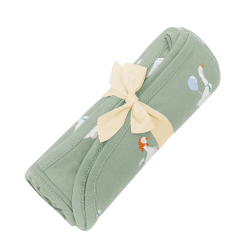 Swaddle Blanket in Silly Goose