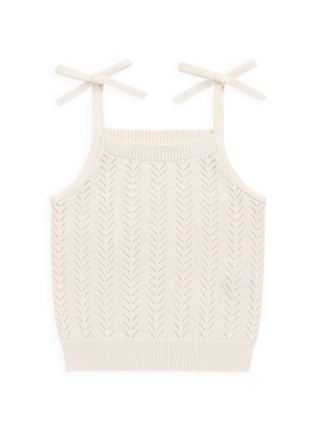 Aria Knitted Top - Soft Petal