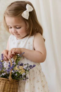 Organic Cotton Desiree Bow - Ayla Whisper