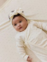 Organic Cotton Estelle Onepiece - Ditsy Cherries - NB