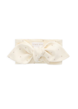Organic Cotton Headband - Ditsy Cherries